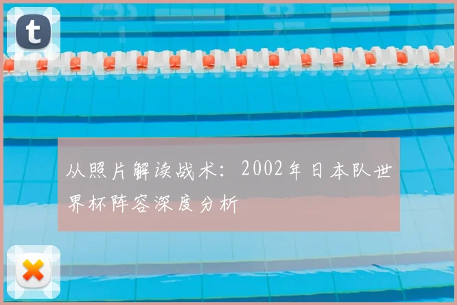 从照片解读战术：2002年日本队世界杯阵容深度分析